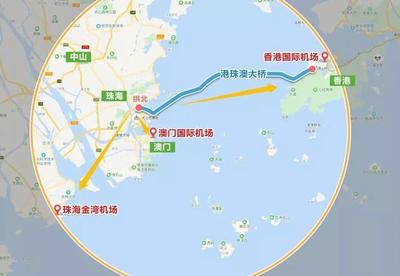 珠海到香港有多远