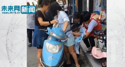 孕妇骑车