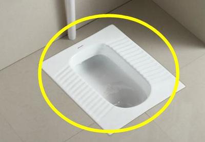 坐便对着卫生间门
