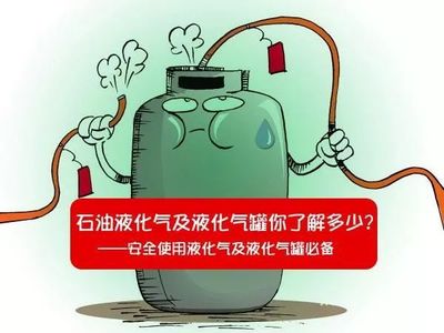 煤气罐安全使用常识