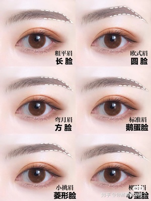 标准眉最适合什么脸型