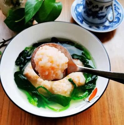虾丸菠菜汤的做法大全家常