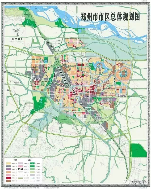 郑州市市区面积
