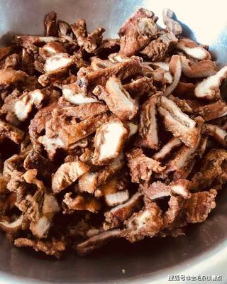 五香肉丝的制作方法
