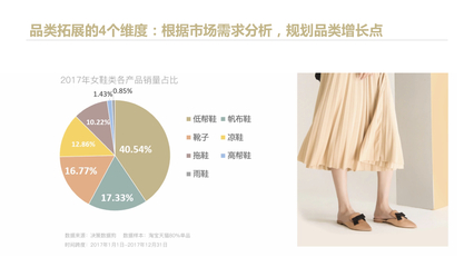 女鞋网络市场分析