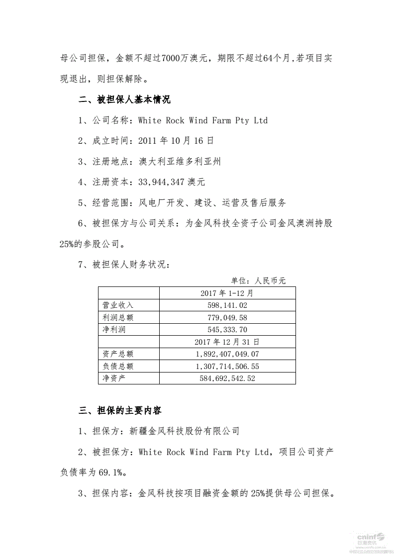 母公司担保格式