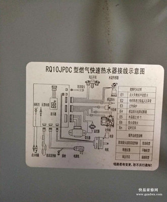 燃气显示e1是什么意思