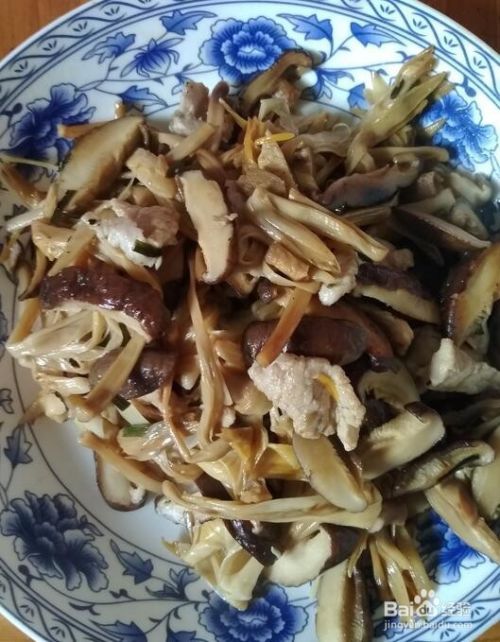 瘦肉香菇怎样炒
