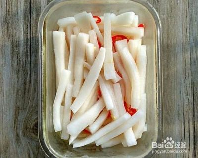 爽口 脆萝卜制作方法
