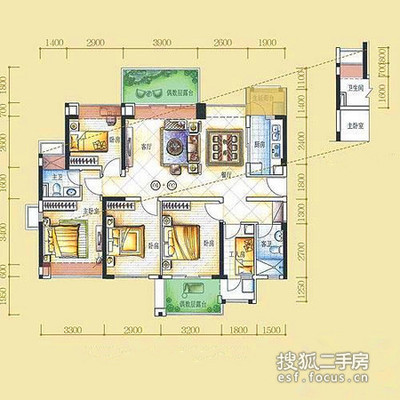 中国户型图大全