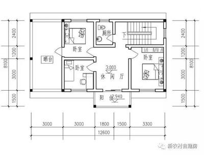 农村厨房卫生间布局图