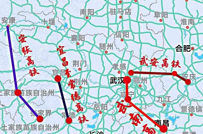 驻马店到张家界高铁