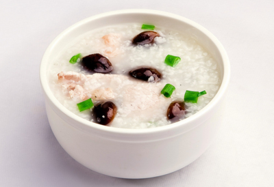 虾米香菇菜肉粥