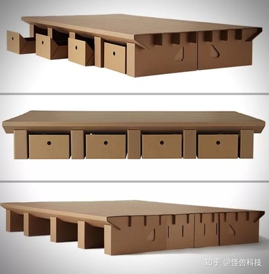 用纸做家具