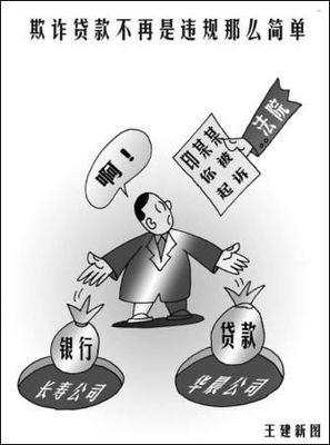 单位骗取贷款罪