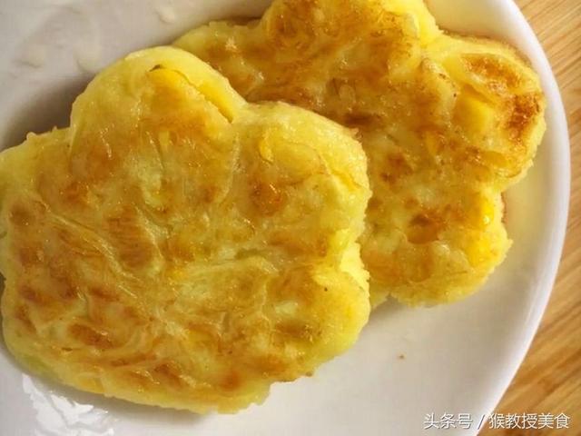 嫰玉米饼的家常做法