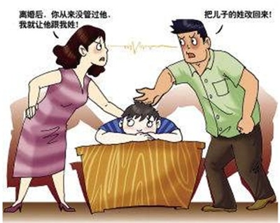离婚后小孩改姓需要什么手续