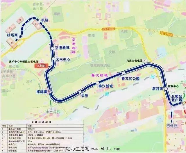 西安地铁十七号线