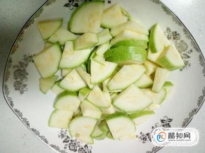 角瓜干的制作方法