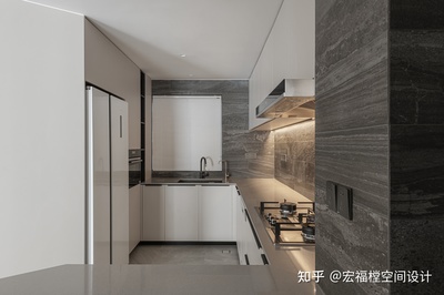 无窗开放式厨房