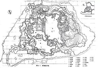 中国园林平面设计图 园林的平