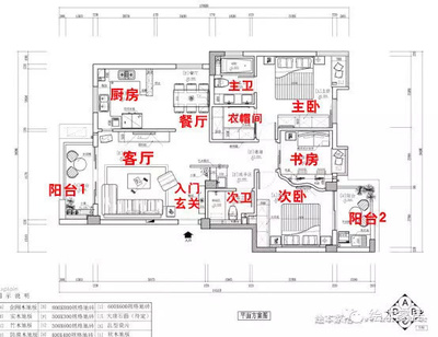 开放厨房暖阳台