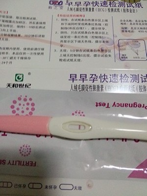 怀孕早早孕检测图片