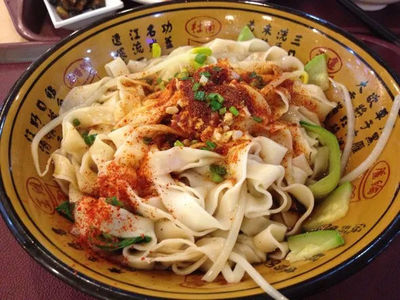 吃拽面的制作方法