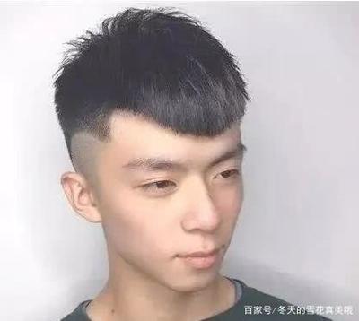 瓜子头发型男短发