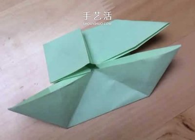 怎么折纸陀螺