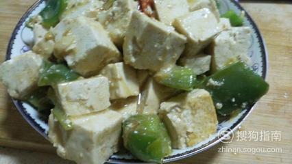 青椒豆腐的家常做法