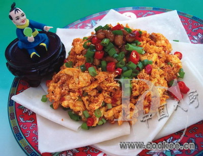 腊八豆炒蛋制作方法