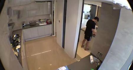 做饭厨房地面有水