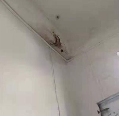 楼梯间厨房外墙渗水起皮