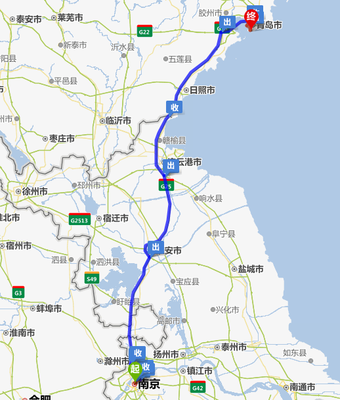 南京到泰安