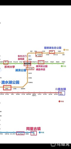 苏州地铁4号线景点