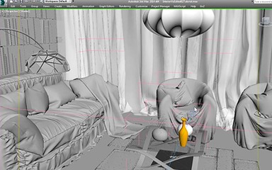 3dmax室内建模