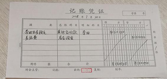 预支费用报销时日记帐应该怎么写