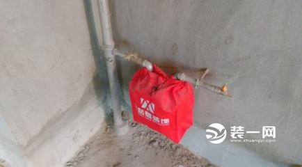 厨房燃气表包起来