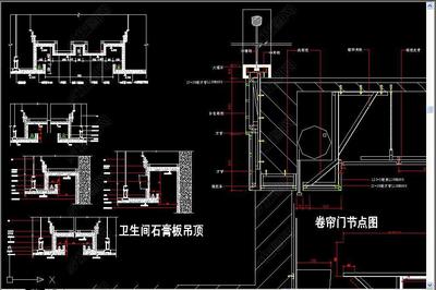 吊顶在cad立面中多高