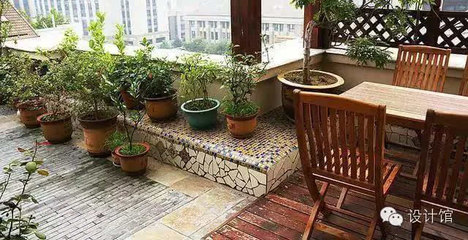 顶楼平台装修效果图