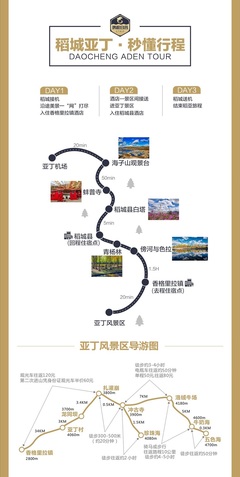 亚丁机场到亚丁景区