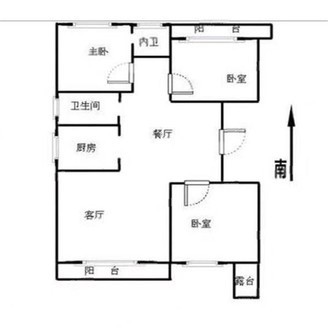 朝北的房子