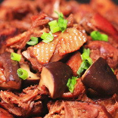 香菇肉酱烧鸭