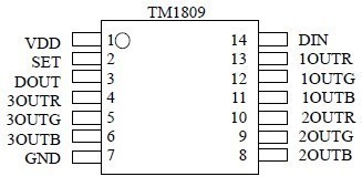 tm1809示例程序