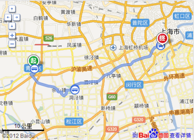 上海松青线时刻表