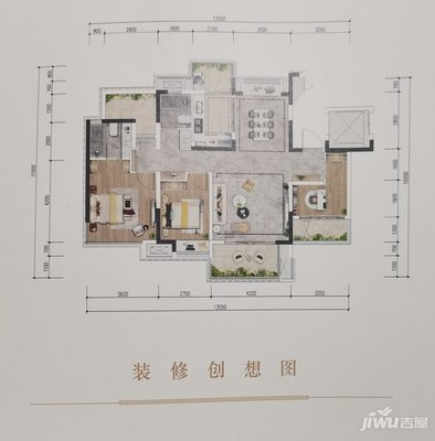 内江万达广场户型