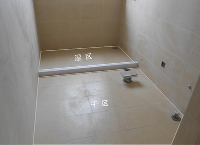 卫生间地漏地砖铺法