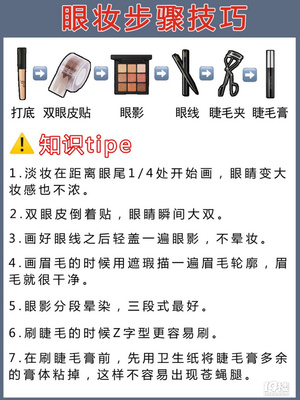 护肤彩妆步骤