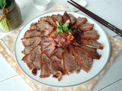 家庭酱牛肉干的制作方法